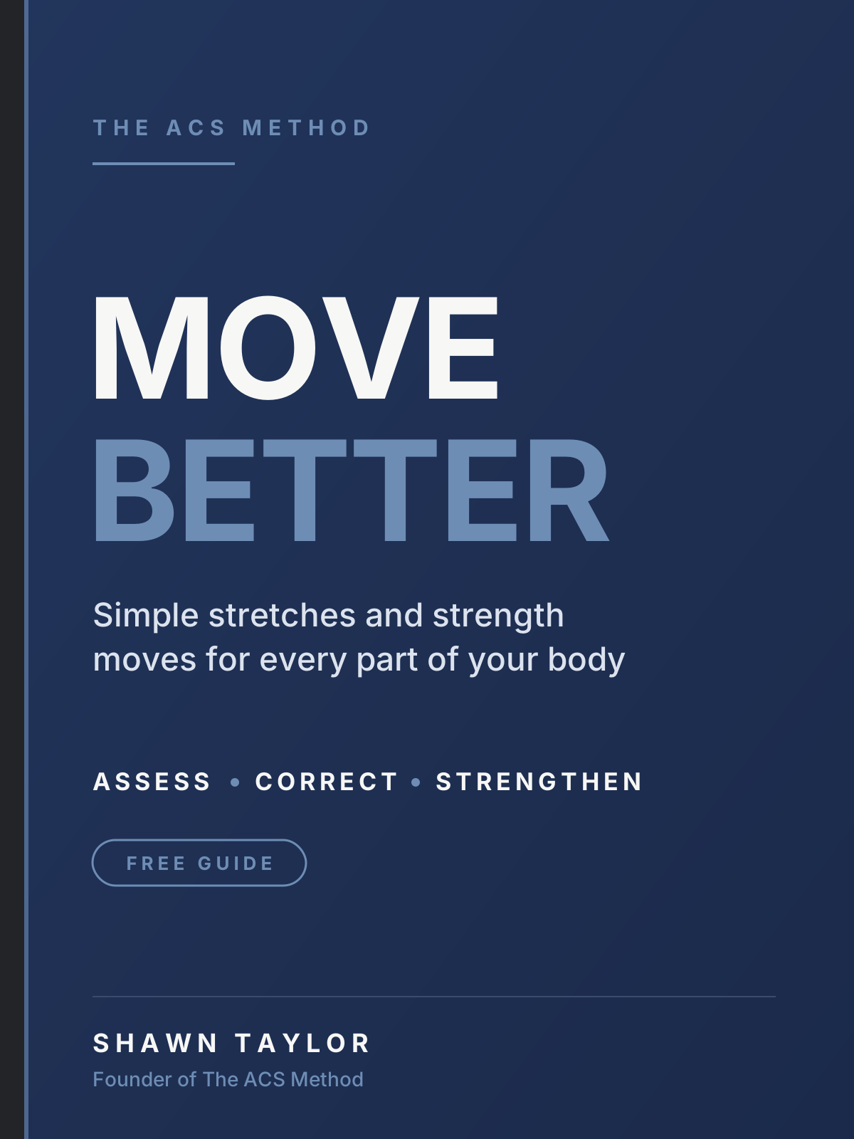Move Better free guide cover